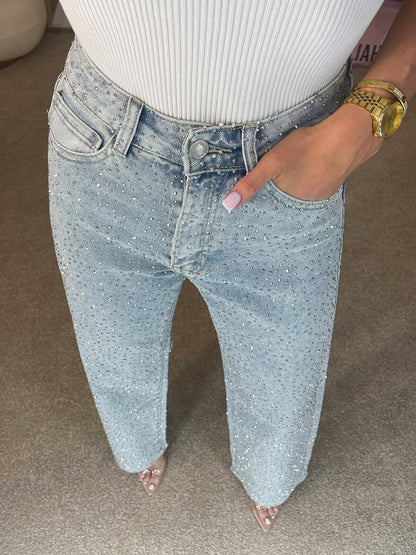 JEANS DIAMANTES