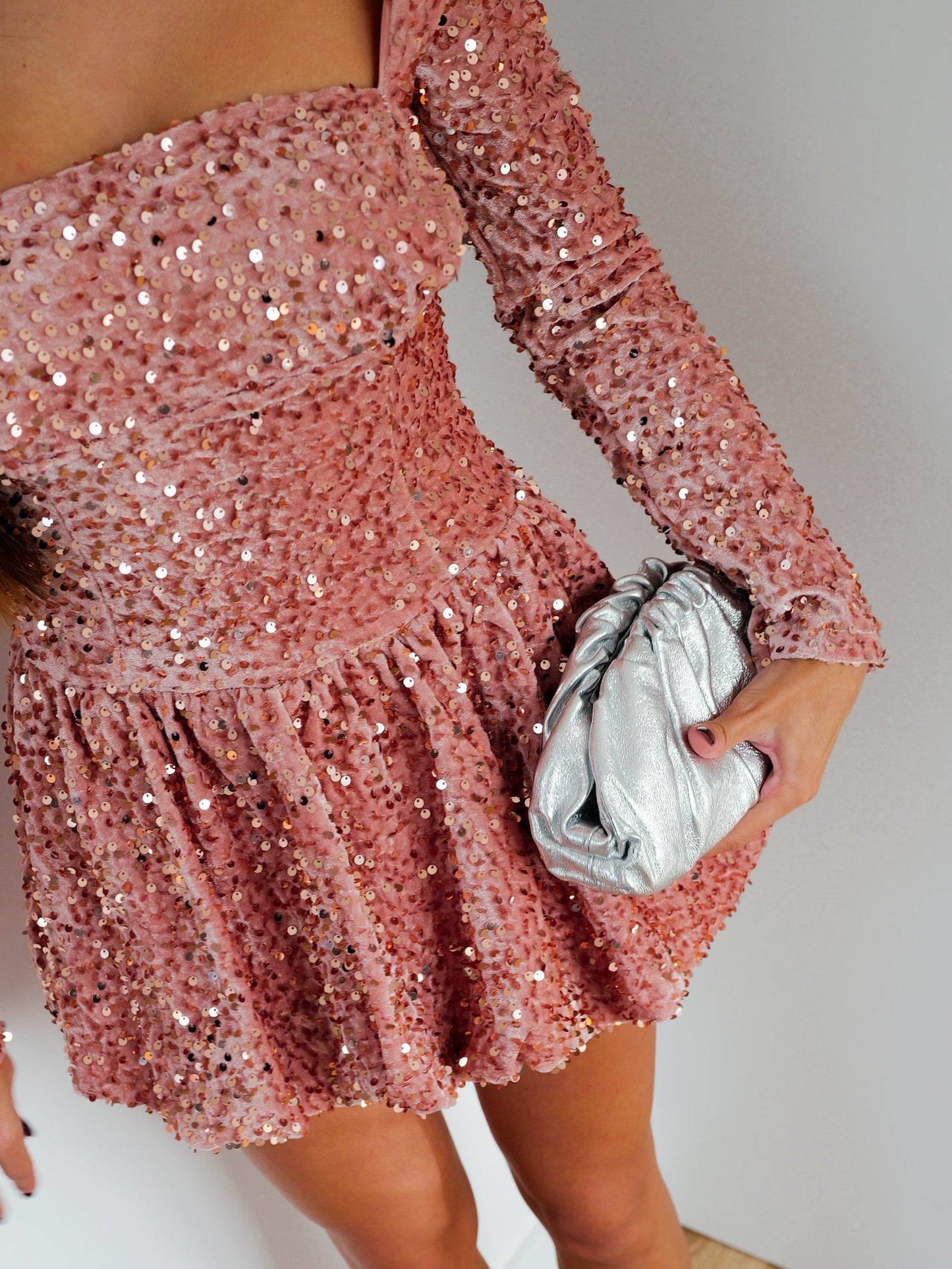 BOLSO PLATA