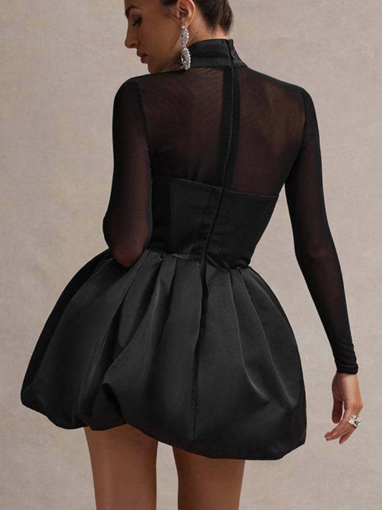 Vestido estilo tulipán