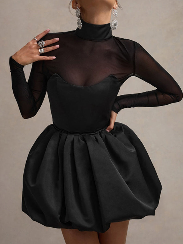 Vestido estilo tulipán