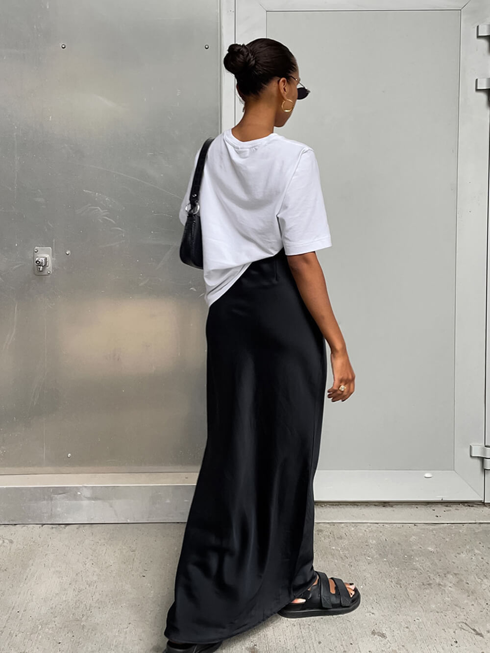 FALDA LISA | NEGRO