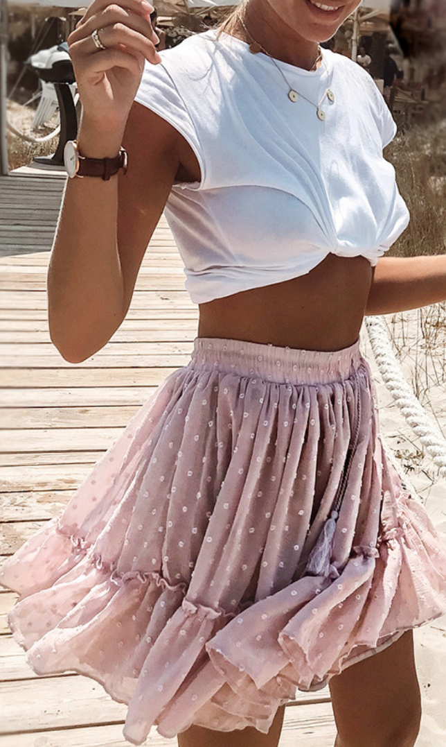 FALDA ROSA